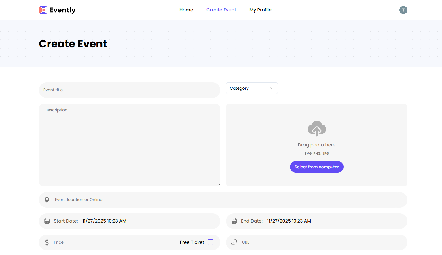 Evently screenshot 5