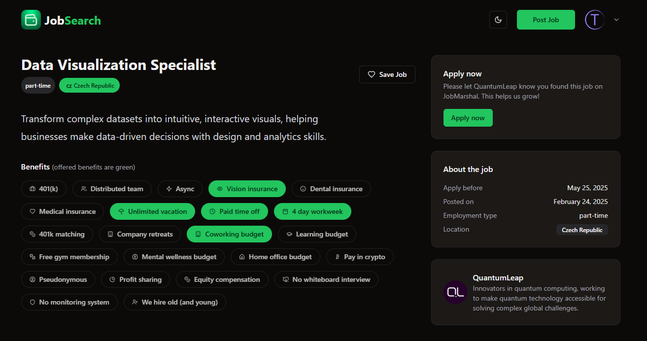 JobSearch App screenshot 3