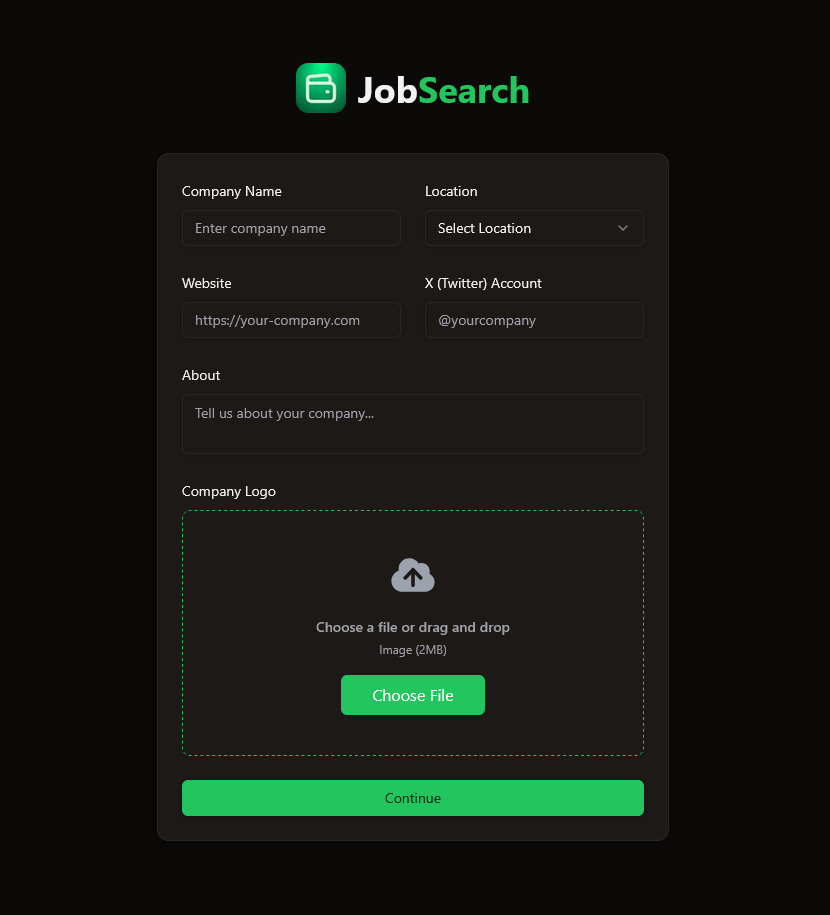 JobSearch App screenshot 1